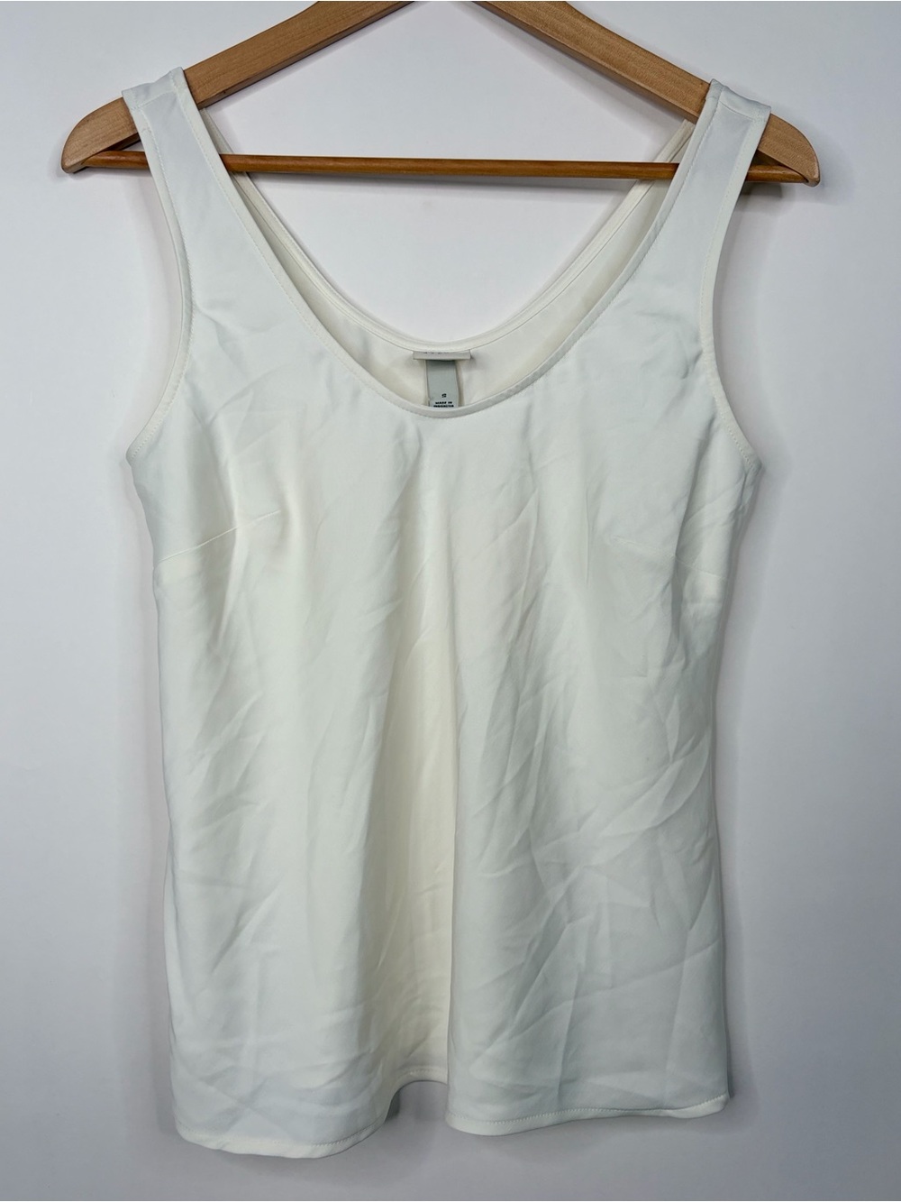a new day White Scoop Neck Tank Top